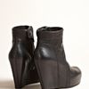 Rick Owens  Wedge Ankle Boots in Black - Lyst