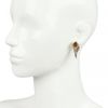 Shaun Leane Salomè Lily Studs with Leaf Back Earring in Gold - Lyst