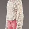 Society For Rational Dress Hand Knit Pullover in White (ivory) - Lyst