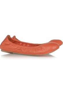 Tory Burch Eddie Leather Ballet Flats - Lyst