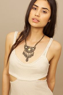 Vanessa Mooney Short Cleodora Necklace - Lyst