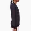 3.1 Phillip Lim Silk Blend Chiffon Back Cardigan in Black - Lyst