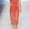 Alberta Ferretti Beaded Silkchiffon and Tulle Dress in Pink (coral) - Lyst