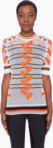  Enhineered Intarsia Silk T-shirt 