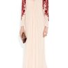 Antonio Berardi Embellished Silk Organza Jacket in White (blush) - Lyst
