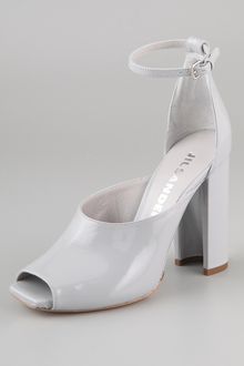 Jil Sander Open Toe Heels - Lyst