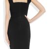 La Petite Salope Stretch Linen Blend Dress in Black - Lyst