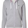 Lacoste Silvergrey Melange Zip Hoodie Jacket in Gray for Men (silver) - Lyst