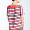 Marc By Marc Jacobs Top Jacobson Stripe in Red (coral red multi) - Lyst