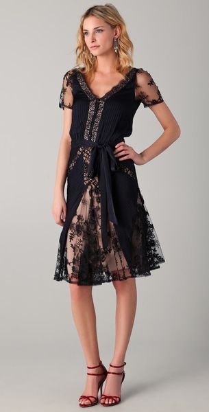 Temperley London Celestine Dress in Black (ink) - Lyst