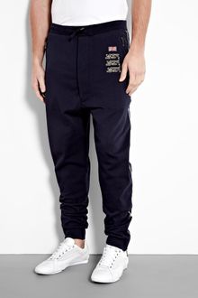 Vivienne Westwood Navy Uk Badge Sweat Pants - Lyst