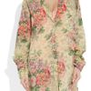 Zimmermann Devoted Floral Print Cotton Voile Shirt in Floral - Lyst