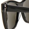 Elizabeth And James Park Rectangle Sunglasses in Black for Men (black frame/green lens) - Lyst