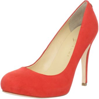  Womens Pinkish Platform Pump 