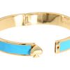 Kate Spade Spade Hinge Bangle in Blue (t) - Lyst