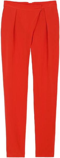  Silk Pleated Harem Pants 