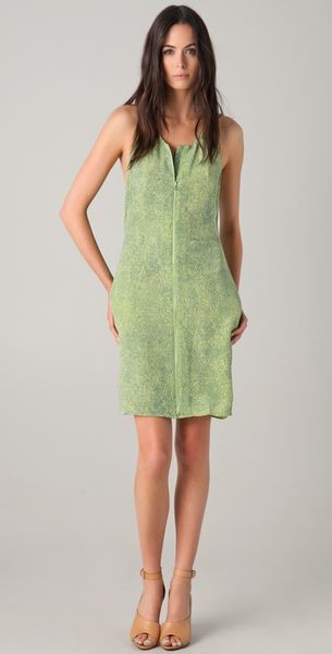 3.1 Phillip Lim Print Dress with Open Back - Lyst