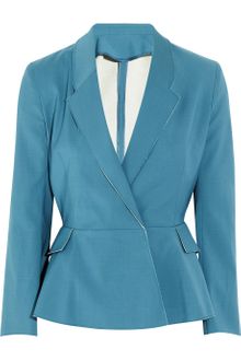 Acne Turner Raw Cottonblend Peplum Jacket - Lyst