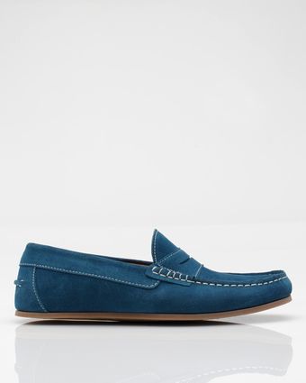  Moccasin Flat in Blue 