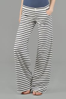 Aspesi Low Waist Flared Pants - Lyst