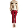 Isabel Marant Sequin Sleeve Blouse in Beige - Lyst