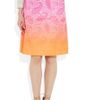Jonathan Saunders Ebury Degradé Jacquard Skirt in Multicolor (pink) - Lyst