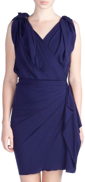  Side Drape Dress 