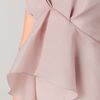 Marchesa Column Dress with Draped Bodice in Beige (oyster) - Lyst