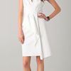 Rachel Roy Draped Wrap Dress in White (natural) - Lyst