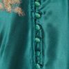 Rosamosario Classica Bellezza Long Silksatin Chemise in Green (turquoise) - Lyst