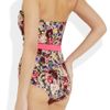 Zimmermann Savannah Floralprint Strapless Swimsuit in Multicolor (multicolored) - Lyst