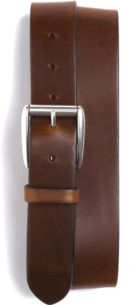 Allen Edmonds Madison Leather Belt - Lyst
