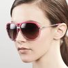 Dior Croisette Striped Aviator Sunglasses Fuchsia in Brown (fuchsia) - Lyst