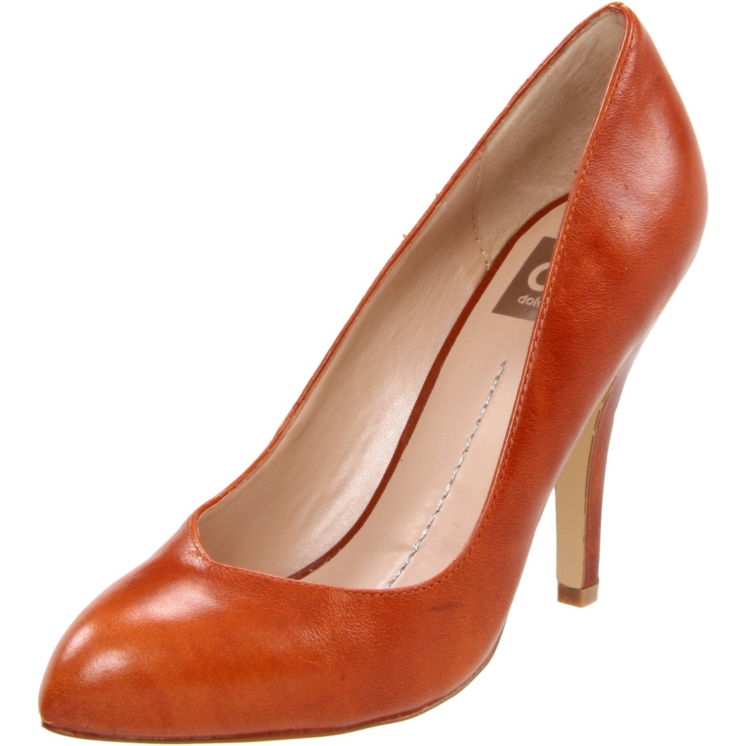 rust colored pumps