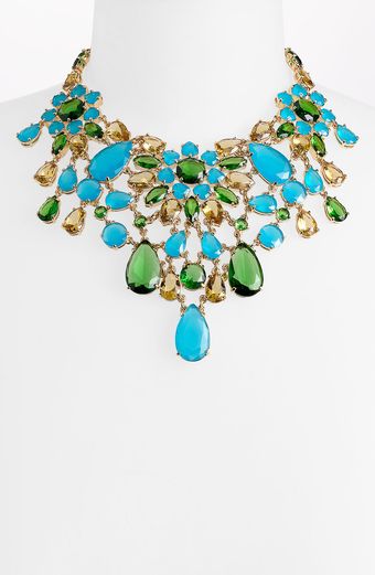 Solarium Bib Statement Necklace 