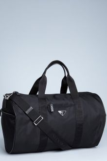 Prada Nylon Convertible Duffel Bag - Lyst