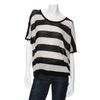 Rag & Bone/knit Exclusive Striped Beach Tee in Black (stripe) - Lyst