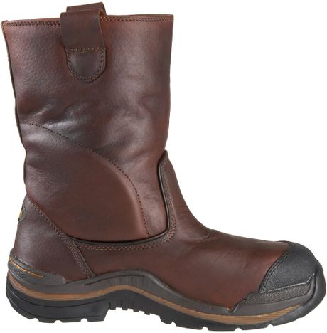Dr. Martens Outdoor 7a43 Steel Toe Rigger Boot in Brown for Men (teak ...