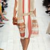 Chloé Pleated Sikgeorgette Dress in Pink (multicolored) - Lyst