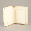 Comme Des Garçons Embossed Wallet in Beige (cream) - Lyst