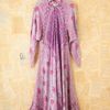 Free People Vintage Floral Buttodown Maxi Dress in Purple - Lyst