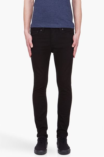 Levi's Black 510 Super Skinny Jeans in Black for Men - Lyst