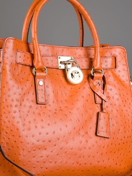 michael kors tote bag orange