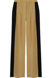 Robert Rodriguez Colorblock Wideleg Silk Pants - Lyst