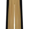 Robert Rodriguez Colorblock Wideleg Silk Pants in Brown - Lyst