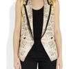 Roberto Cavalli Snakeprint Silk Vest in White (snake) - Lyst