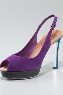 Yves Saint Laurent Palais Slingback Pump - Lyst