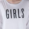 Acne Whitkin Girls Print Tshirt in White - Lyst