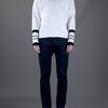 Alexander Mcqueen Vneck Sweatshirt in White for Men - Lyst