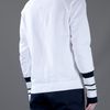 Alexander Mcqueen Vneck Sweatshirt in White for Men - Lyst